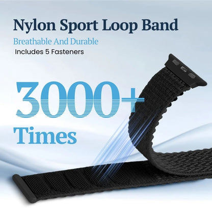 Absque Scrunchie Nylon Loop Sports Band