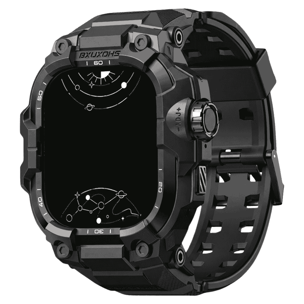 Adeo Silicone Sports Band With Case