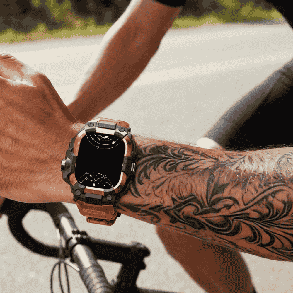 Adeo Silicone Sports Band With Case