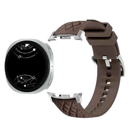Adnuo Leather Silicone Band for Galaxy Watch 8