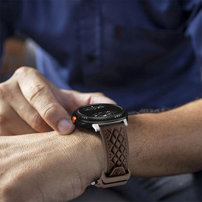 Adnuo Leather Silicone Band for Galaxy Watch 8