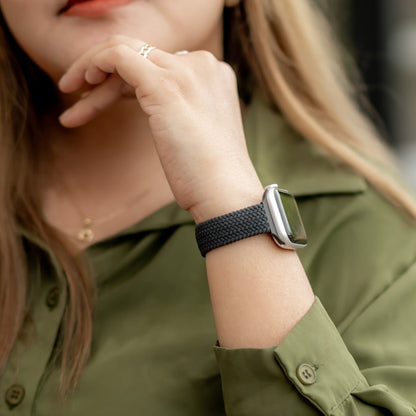 Agnovi Braided Elastic Loop Band