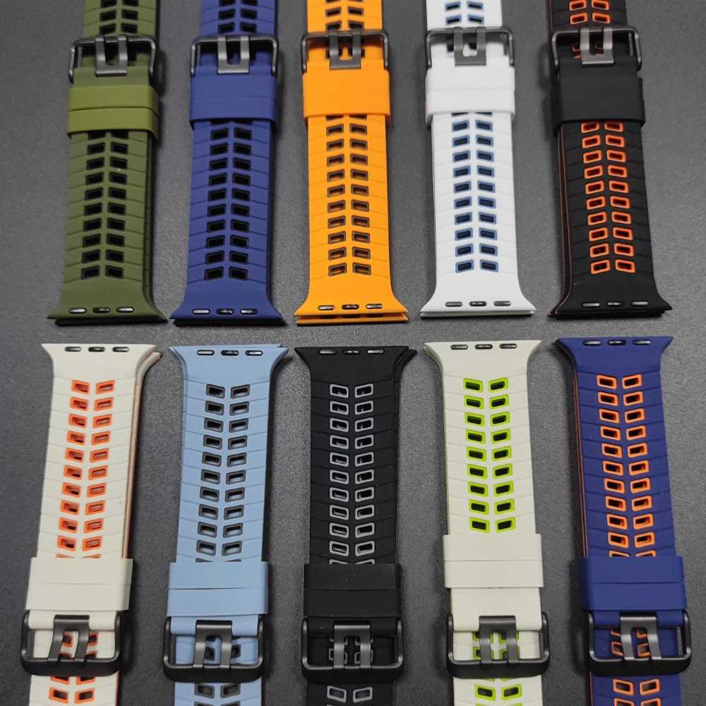 Arche Two-Tone Silicone Sports Band