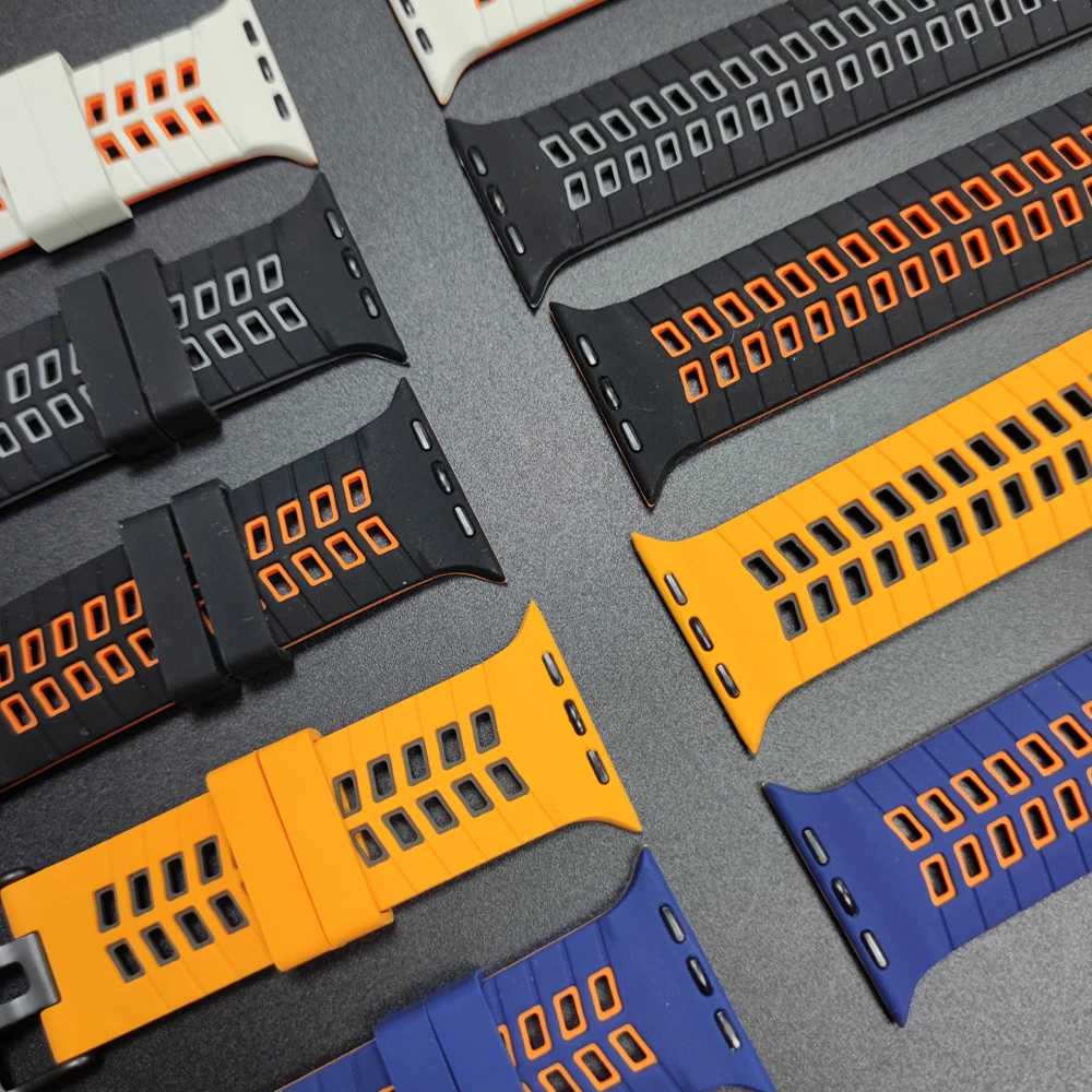 Arche Two-Tone Silicone Sports Band