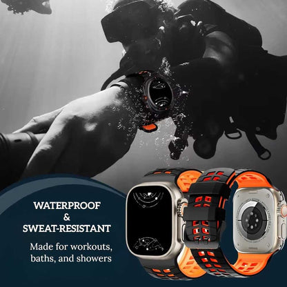 Arche Two-Tone Silicone Sports Band