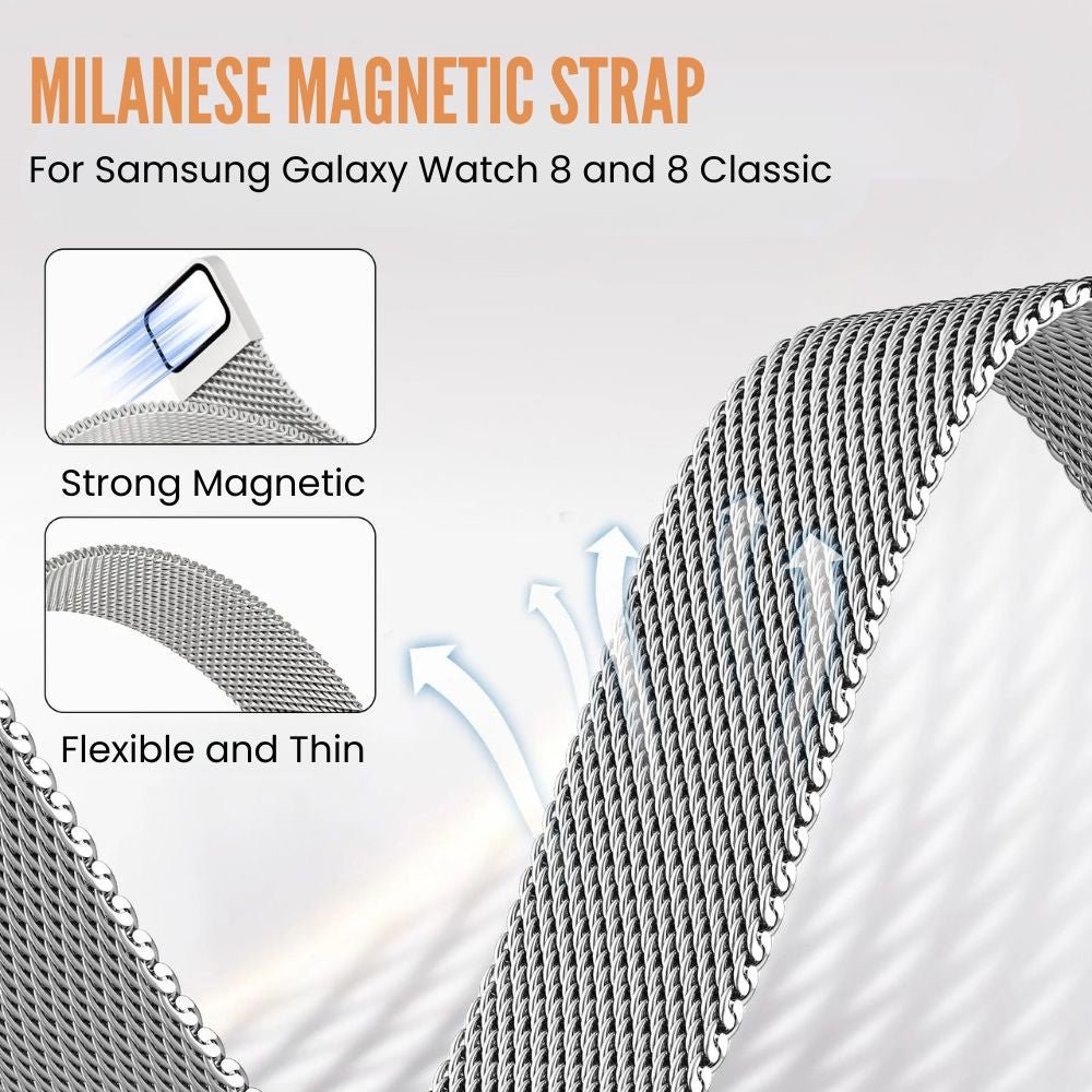 Aurex Milanese Steel Magnetic Galaxy Band