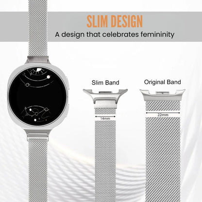 Aurex Milanese Steel Magnetic Galaxy Band