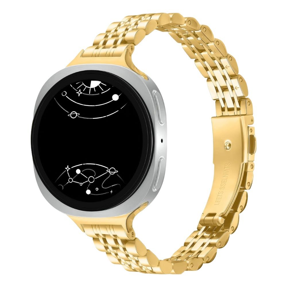 Eluvies Slim Stainless Steel Galaxy Band