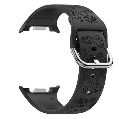 Habeo Engraved Silicone Band For Galaxy Watch 8