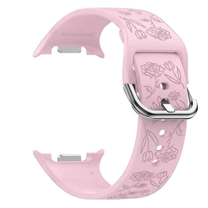 Habeo Engraved Silicone Band For Galaxy Watch 8