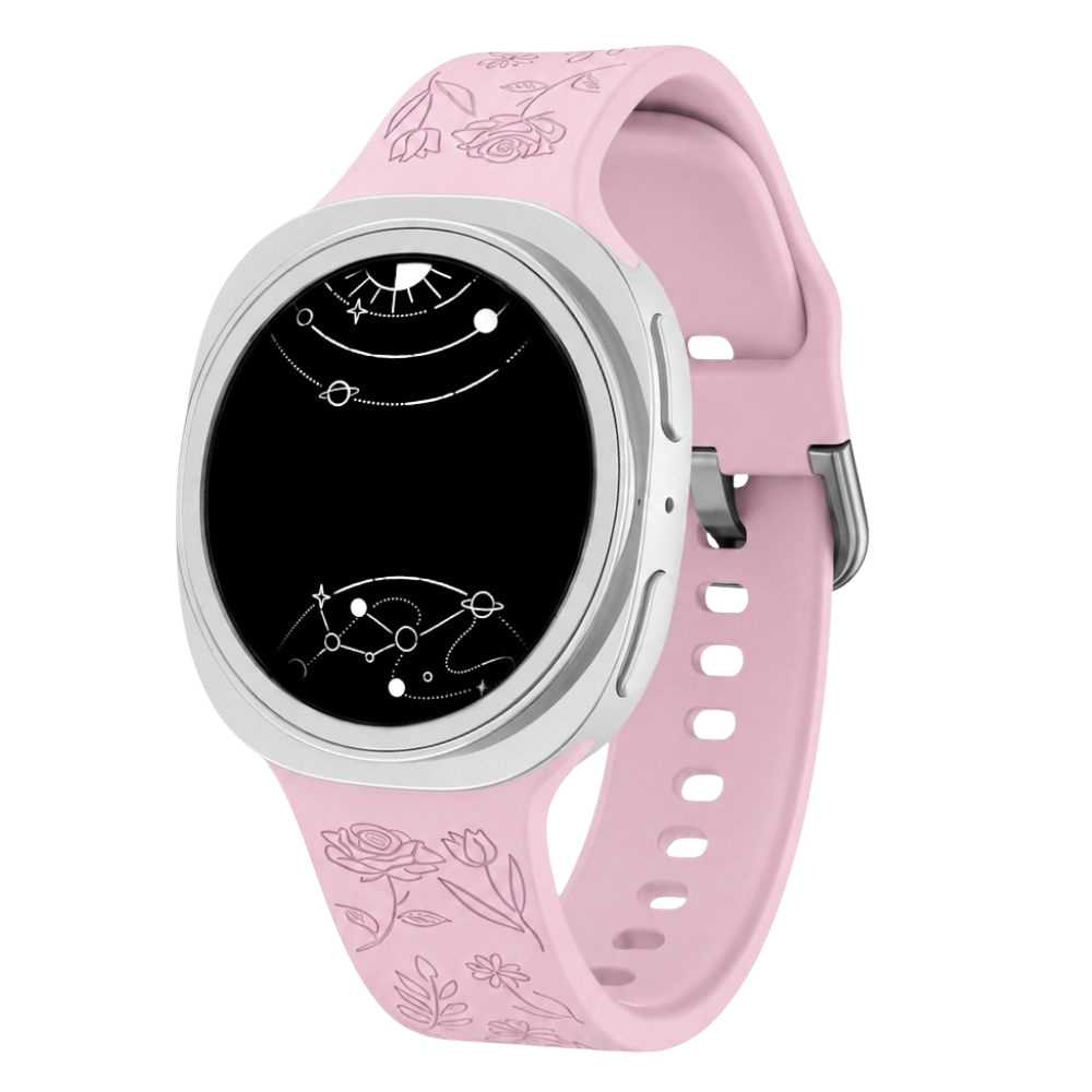 Habeo Engraved Silicone Band For Galaxy Watch 8