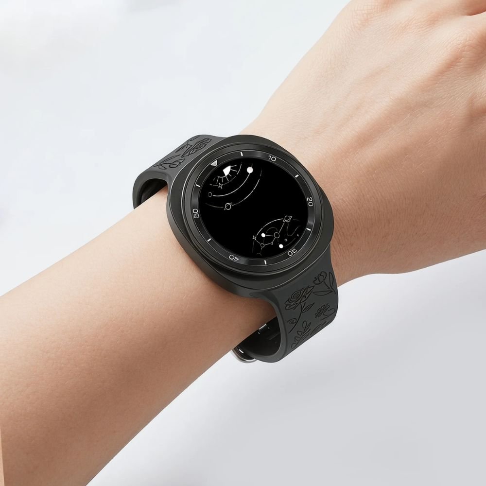 Habeo Engraved Silicone Band For Galaxy Watch 8