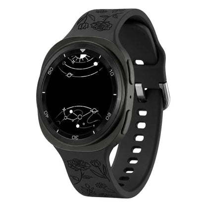 Habeo Engraved Silicone Band For Galaxy Watch 8