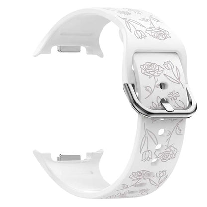 Habeo Engraved Silicone Band For Galaxy Watch 8
