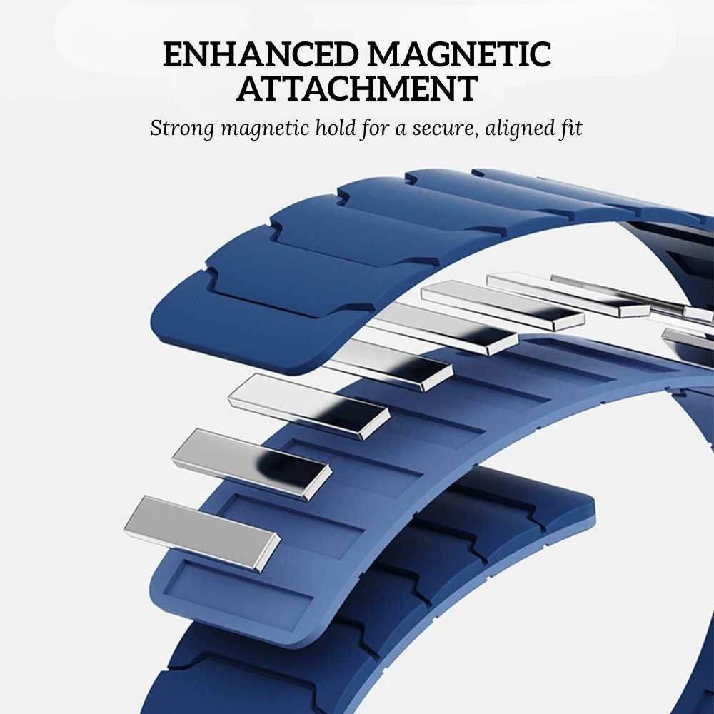 Quas Magnetic Silicone Band For Galaxy Fit3