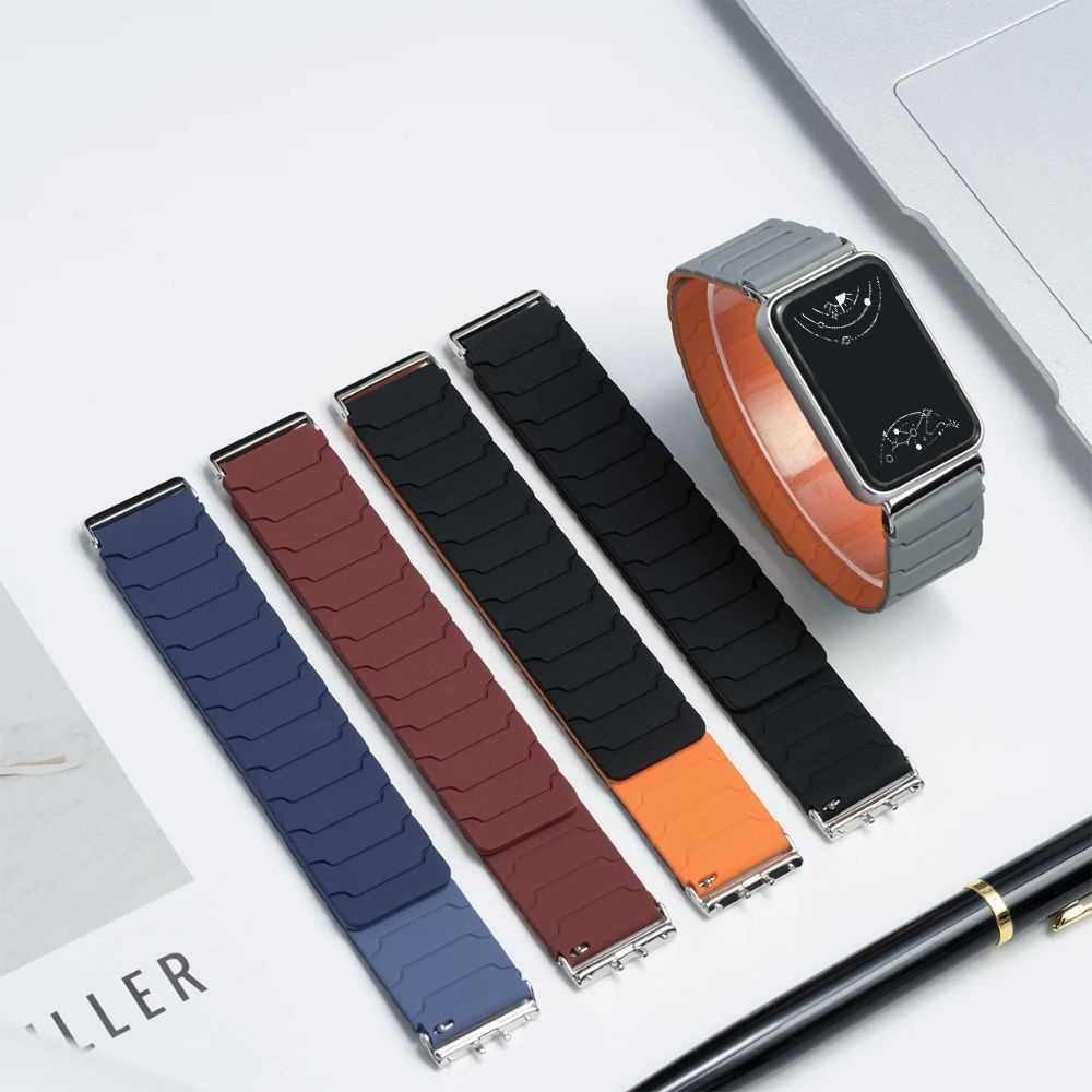 Quas Magnetic Silicone Band For Galaxy Fit3