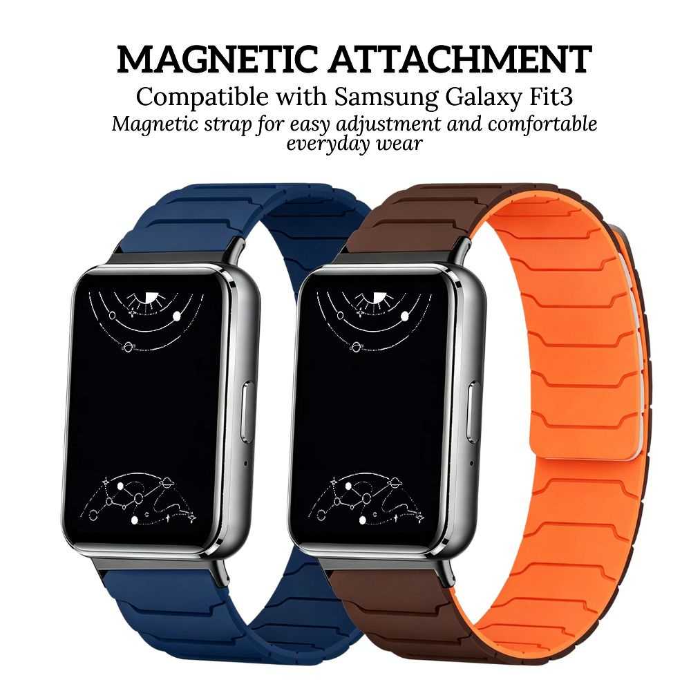 Quas Magnetic Silicone Band For Galaxy Fit3
