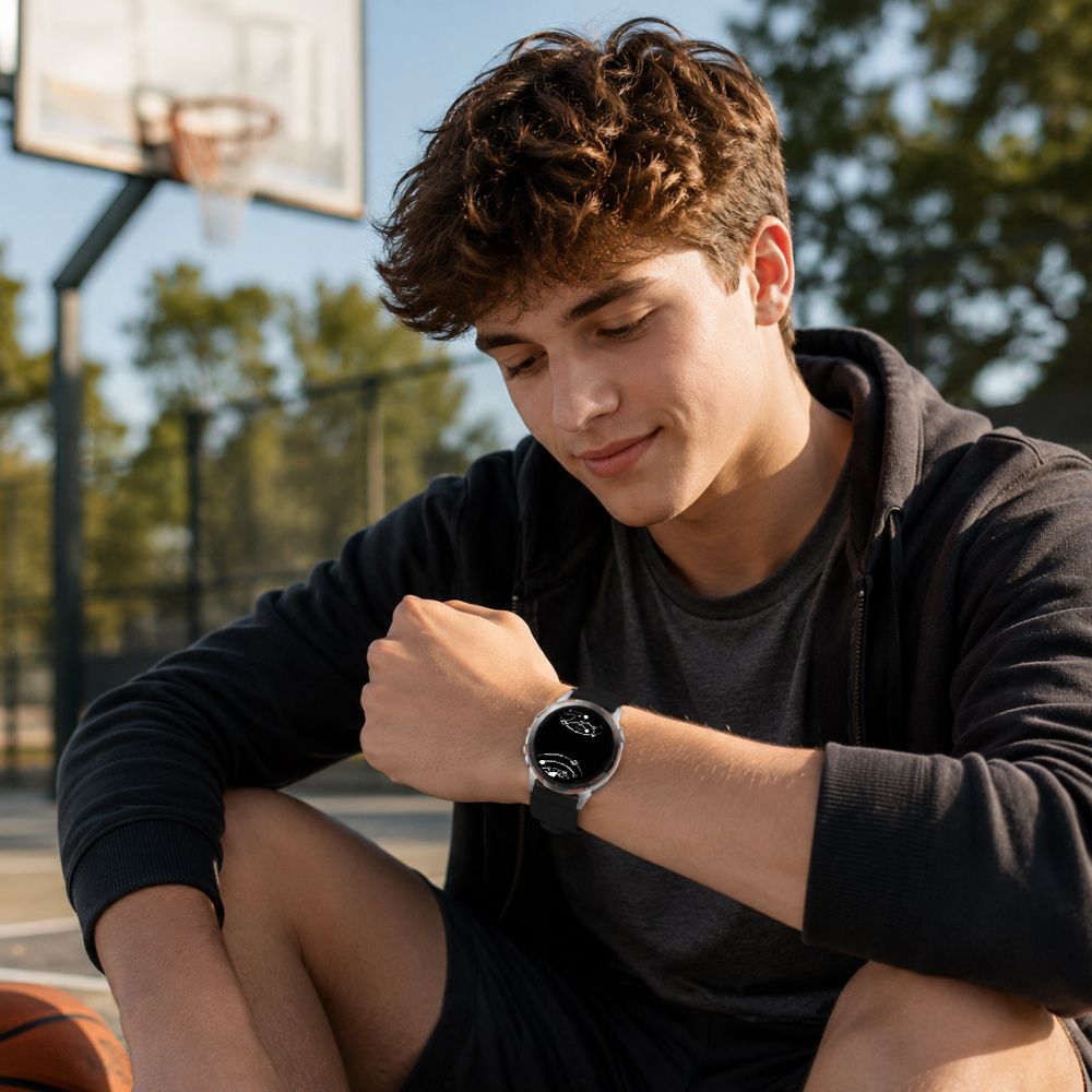 Silva Breathable Nylon Sports Galaxy Band